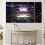 Cleveland Cavaliers Stadium Canvas Prints Rocket Mortgage FieldHouse Wall Art,Multi Panels B,Sport Stadium Art Prints, Fan Gift