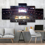 Cleveland Cavaliers Stadium Canvas Prints Rocket Mortgage FieldHouse Wall Art,Multi Panels,Sport Stadium Art Prints, Fan Gift