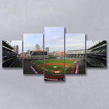 Cleveland Indians Stadium Canvas Prints Progressive Field Wall Art Baseball100,Multi Panels,Sport Stadium Art Prints, Fan Gift