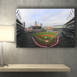 Cleveland Indians Stadium Canvas Prints Progressive Field Wall Art Baseball100,Sport Stadium Art Prints, Fan Gift, Wall Decor