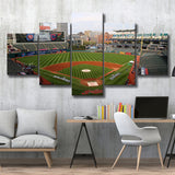 Cleveland Indians Stadium Canvas Prints Progressive Field Wall Art Baseball,Multi Panels,Sport Stadium Art Prints, Fan Gift
