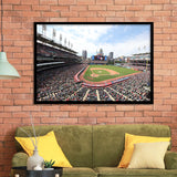 Cleveland Indians Wall Art Progressive Field Stadium Art Prints Baseball,Sport Stadium Art Prints, Fan Gift, Wall Decor