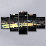Cleveland State Vikings Wall Art Wolstein Center Stadium Canvas Prints,Multi Panels,Sport Stadium Art Prints, Fan Gift