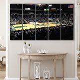 Cleveland State Vikings Wall Art Wolstein Center Stadium Canvas Prints,Multi Panels B,Sport Stadium Art Prints, Fan Gift