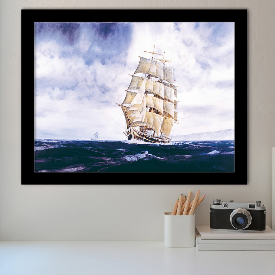 Clipper 3 Framed Art Prints Wall Decor - Painting Art, Framed Picture, Home Decor, For Sale