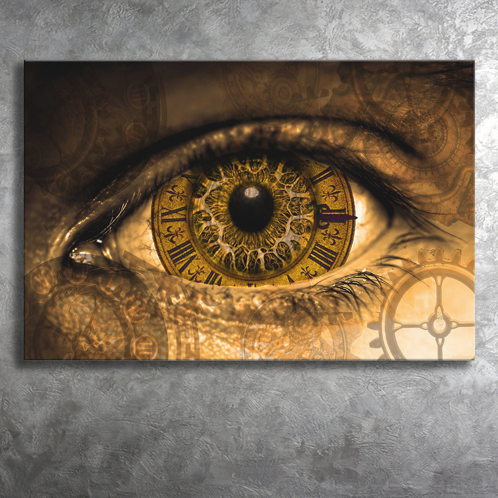Eye Clock Simple Eye Clock Art
