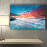 Cloud Blue Cloud Print Clouds Landscape Canvas Prints Wall Art Home Decor - Painting Canvas, Ready to hang