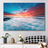 Cloud Blue Cloud Print Clouds Landscape Canvas Prints Wall Art Home Decor - Painting Canvas, Ready to hang