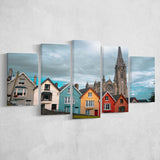 Cobh Cathedral in Ireland Canvas Art, Irish Multi Panels,Canvas Prints Wall Art Home Decor
