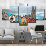 Cobh Cathedral in Ireland Canvas Art, Irish Multi Panels,Canvas Prints Wall Art Home Decor