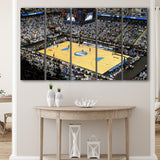 Coliseum Complex in N Carolina, Stadium Canvas, Sport Art, Gift for him, Multi Panels B, Canvas Prints Wall Art Decor