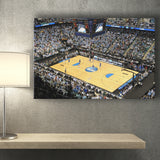 Coliseum Complex in N Carolina, Stadium Canvas, Sport Art, Gift for him, Fan Gift, Canvas Prints Wall Art Decor