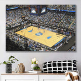 Coliseum Complex in N Carolina, Stadium Canvas, Sport Art, Gift for him, Fan Gift, Canvas Prints Wall Art Decor