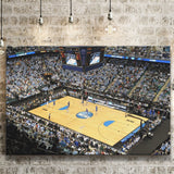 Coliseum Complex in N Carolina, Stadium Canvas, Sport Art, Gift for him, Fan Gift, Canvas Prints Wall Art Decor