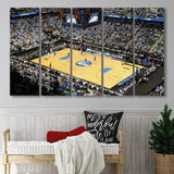 Coliseum Complex in N Carolina, Stadium Canvas, Sport Art, Gift for him, Multi Panels B, Canvas Prints Wall Art Decor