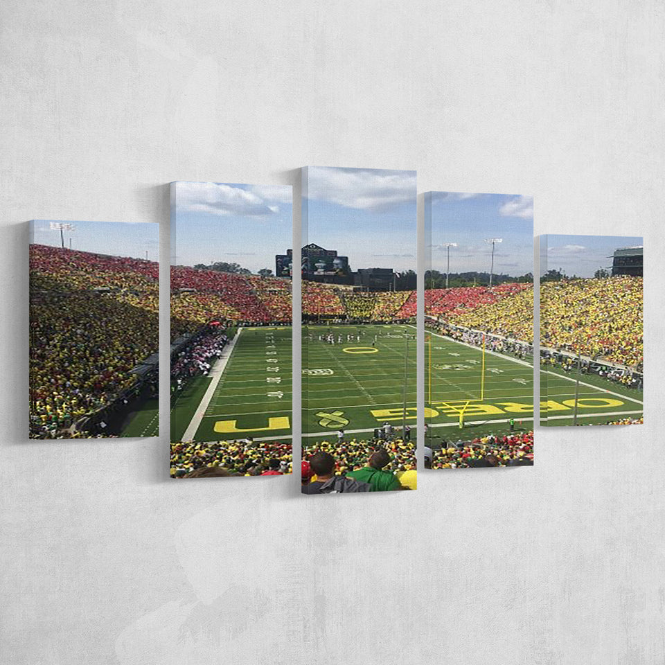 College football Stadium, Stadium Canvas, Sport Art, Large Canvas, Multi Panels, Canvas Prints Wall Art Decor