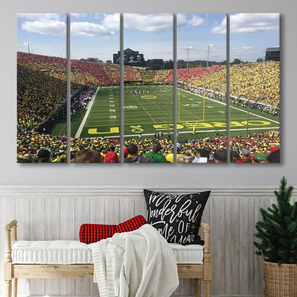 College football Stadium, Stadium Canvas, Sport Art, Gift for him, Multi Panels B, Canvas Prints Wall Art Decor