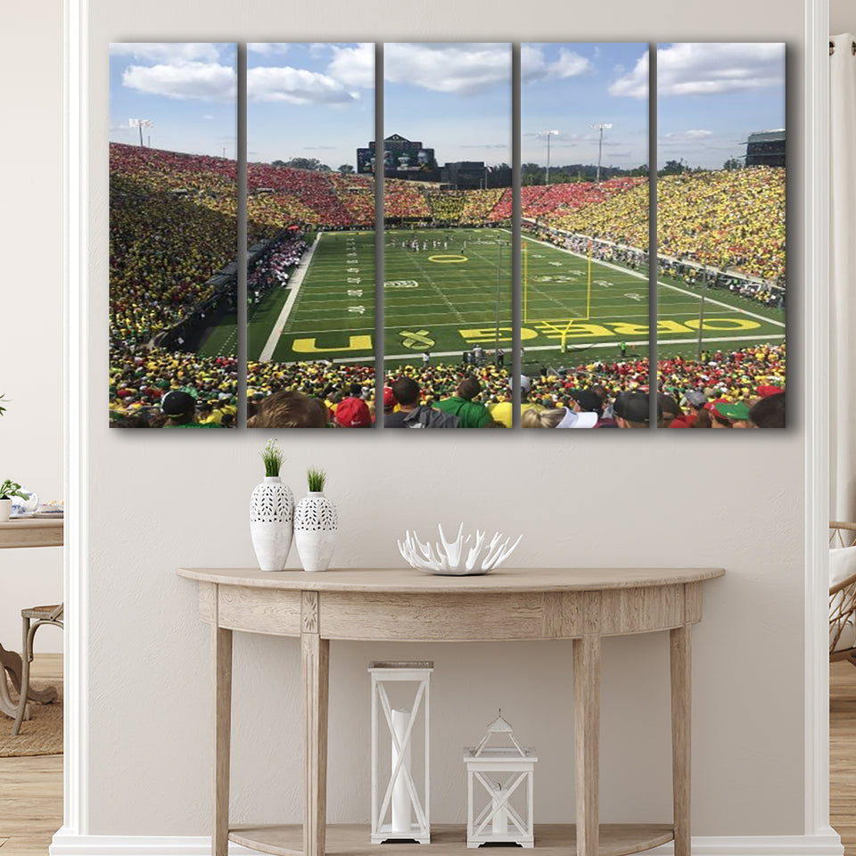 College football Stadium, Stadium Canvas, Sport Art, Gift for him, Multi Panels B, Canvas Prints Wall Art Decor