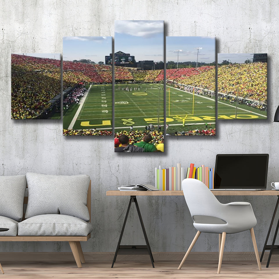 College football Stadium, Stadium Canvas, Sport Art, Large Canvas, Multi Panels, Canvas Prints Wall Art Decor