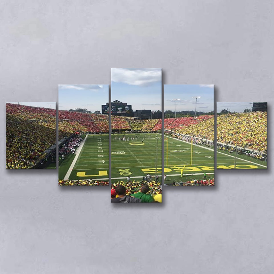 College football Stadium, Stadium Canvas, Sport Art, Large Canvas, Multi Panels, Canvas Prints Wall Art Decor