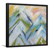 Colorado Bluebird Sky - Mountain Art, Art Print, Frame Art