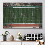 Colorado Buffaloes Stadium Canvas Prints Folsom Field Stadium Wall Art,Sport Stadium Art Prints, Fan Gift, Wall Decor