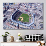Colorado Rockies Stadium Canvas Prints Coors Field Wall Art Aerial,Sport Stadium Art Prints, Fan Gift, Wall Decor