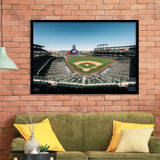 Colorado Rockies Stadium Art Prints Coors Field Wall Art Panoramic V1,Sport Stadium Art Prints, Fan Gift, Wall Decor
