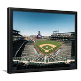 Colorado Rockies Stadium Art Prints Coors Field Wall Art Panoramic V1,Sport Stadium Art Prints, Fan Gift, Wall Decor