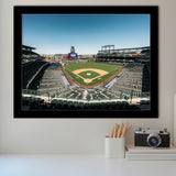 Colorado Rockies Stadium Art Prints Coors Field Wall Art Panoramic V1,Sport Stadium Art Prints, Fan Gift, Wall Decor