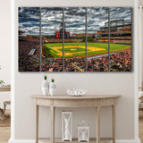Colorado Rockies Stadium Canvas Prints Wall Art Coors Field Stadium,Multi Panels B,Sport Stadium Art Prints, Fan Gift