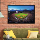 Colorado Rockies Stadium Art Prints Coors Field Wall Art Panoramic,Sport Stadium Art Prints, Fan Gift, Wall Decor