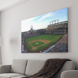 Colorado Rockies Stadium Wall Art Coors Field Stadium Canvas Prints Baseball,Sport Stadium Art Prints, Fan Gift, Wall Decor