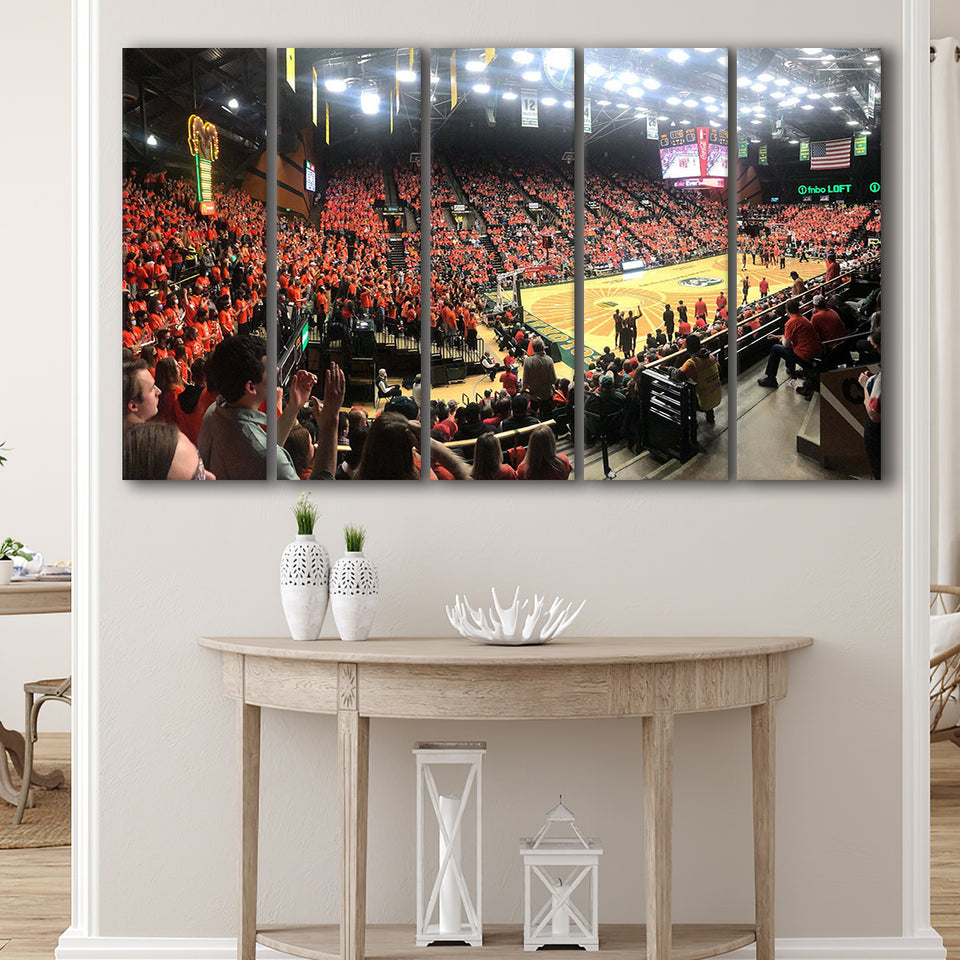 Colorado State Rams Wall Art Moby Arena Stadium Canvas Prints,Multi Panels B,Sport Stadium Art Prints, Fan Gift