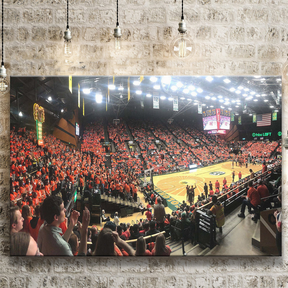 Colorado State Rams Wall Art Moby Arena Stadium Canvas Prints,Sport Stadium Art Prints, Fan Gift, Wall Decor