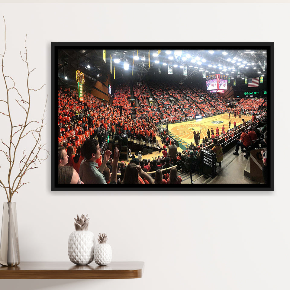 Colorado State Rams Wall Art Moby Arena Stadium Framed Canvas Prints,Sport Stadium Art Prints, Fan Gift