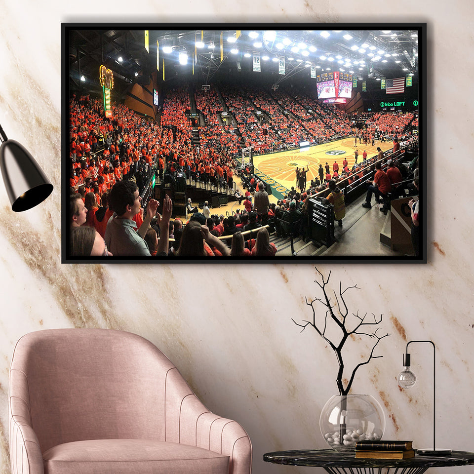 Colorado State Rams Wall Art Moby Arena Stadium Framed Canvas Prints,Sport Stadium Art Prints, Fan Gift