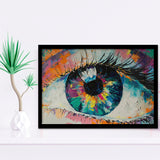 Colorful Eye Graffiti 3 Framed Art Prints Wall Decor - Painting Prints,Wall Art, Framed Picture,For Sale