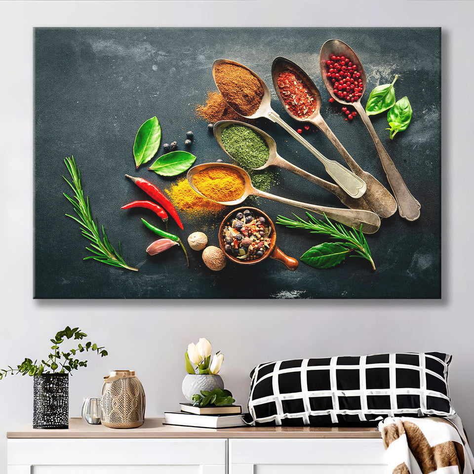 Colorful Kitchen Canvas Prints Wall Art Decor - Painting Canvas,Home Decor, Ready to Hang