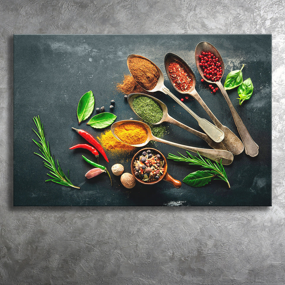 Colorful Kitchen Canvas Prints Wall Art Decor - Painting Canvas,Home Decor, Ready to Hang