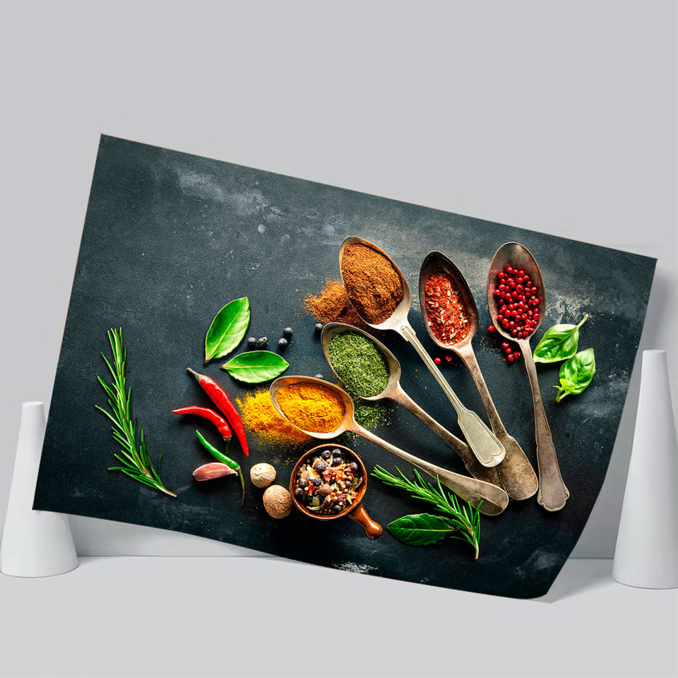 Colorful Kitchen Poster Prints Wall Art Decor, Unframe, Poster Art