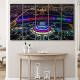 Colorful Luzhniki Stadium, Stadium Canvas, Sport Art, Gift for him, Multi Panels B, Canvas Prints Wall Art Decor
