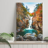 Colorful Senga Waterfall Canvas Prints Wall Art - Canvas Painting, Painting Prints, Prints for Sale, Wall Decor, Home Decor