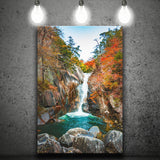 Colorful Senga Waterfall Canvas Prints Wall Art - Canvas Painting, Painting Prints, Prints for Sale, Wall Decor, Home Decor