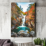Colorful Senga Waterfall Canvas Prints Wall Art - Canvas Painting, Painting Prints, Prints for Sale, Wall Decor, Home Decor