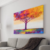 Colorful Tree Print Wall Art Canvas Prints Wall Art Decor - Painting Canvas,Home Decor, Ready to Hang
