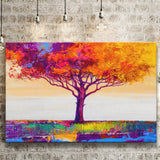 Colorful Tree Print Wall Art Canvas Prints Wall Art Decor - Painting Canvas,Home Decor, Ready to Hang