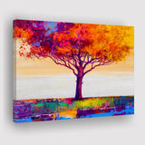 Colorful Tree Print Wall Art Canvas Prints Wall Art Decor - Painting Canvas,Home Decor, Ready to Hang