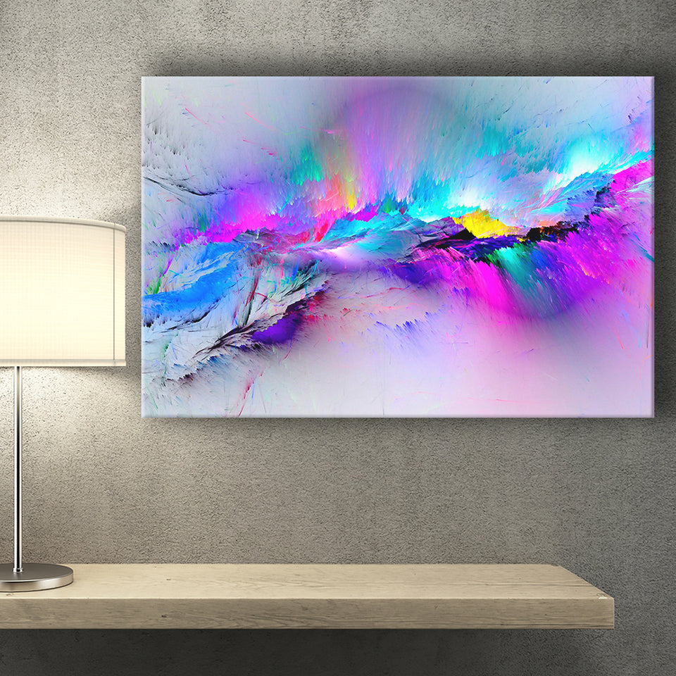 Colorful Abstract Canvas Prints Wall Art Decor - Painting Canvas,Home Decor, Ready to Hang