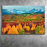 Colorful Mountains Canvas Prints Wall Art Decor - Painting Canvas,Home Decor, Ready to Hang